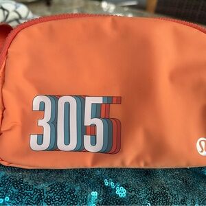 Lululemon Bright Orange 305 Crossbody Bag